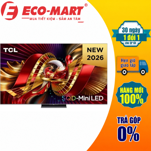 98C8L Google Tivi TCL SQD-Mini LED 98C8L AI 4K 98 Inch
