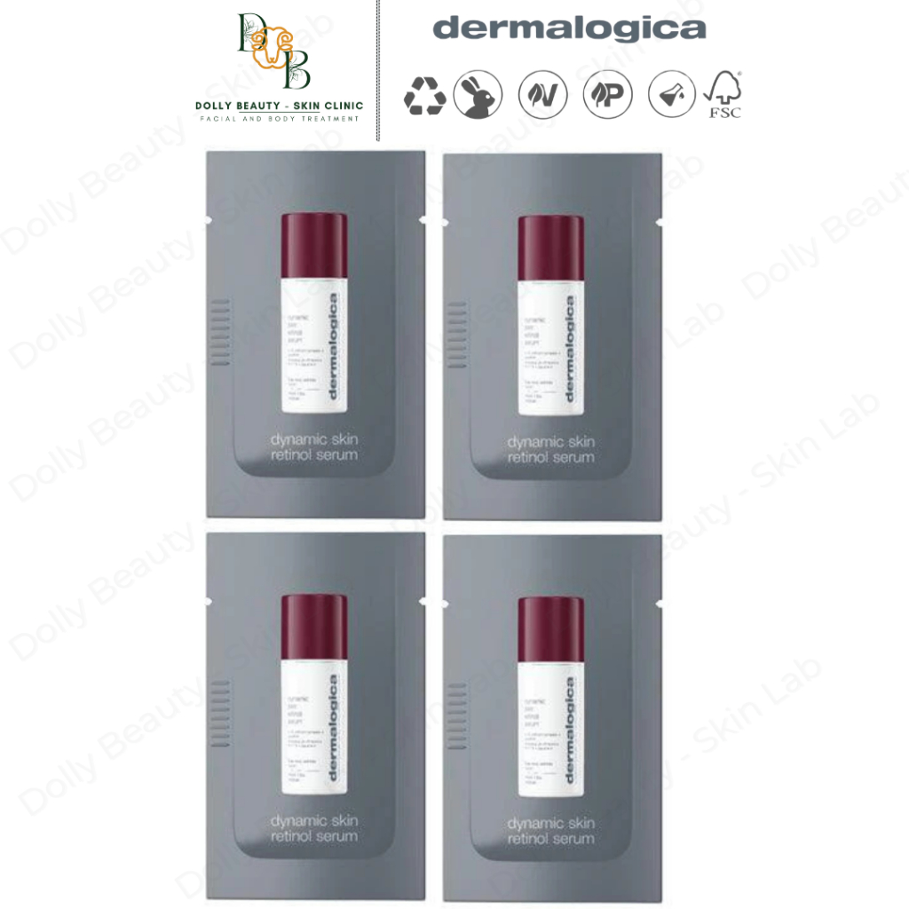 Retinol 3.5% DYNAMC SKIN RETINOL SERUM giảm nếp nhăn, đều màu da dạng gói dùng thử của Dermalogica