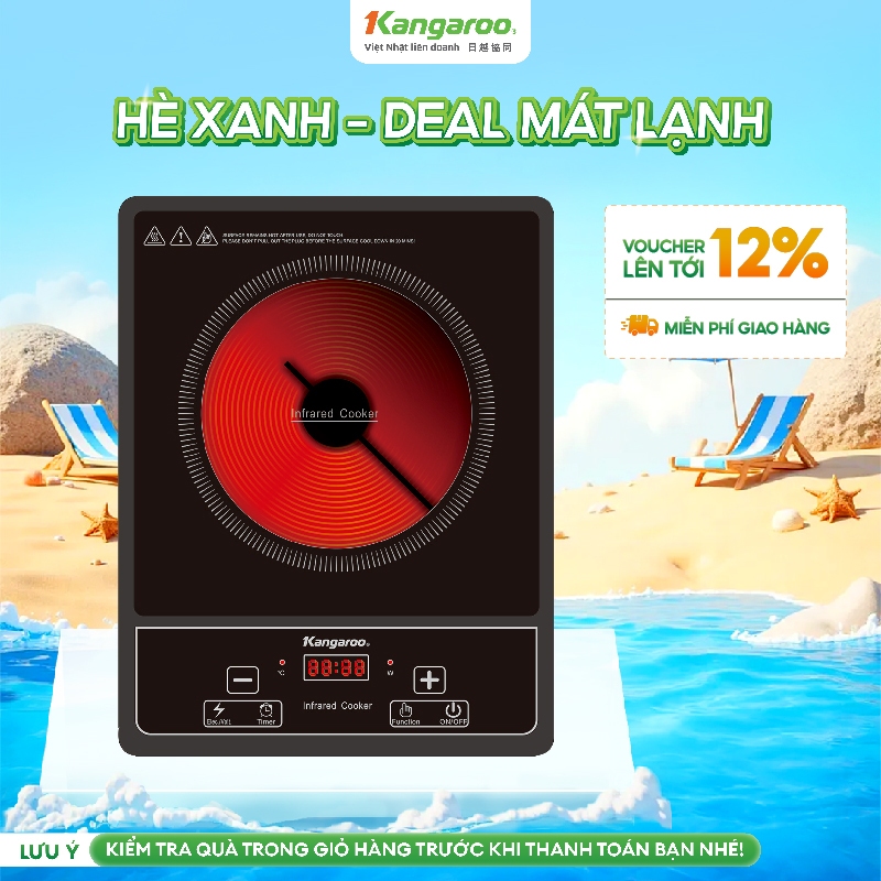 Bếp hồng ngoại đơn Kangaroo KG20IFP1