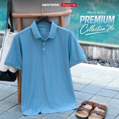 [QUÀ TẶNG CHO BỐ] Áo Polo Nam MENTORIS Vài Thun Lạnh Premium, Siêu Co Giãn, Mềm Mịn,Bản Giới Hạn MCPS24S016