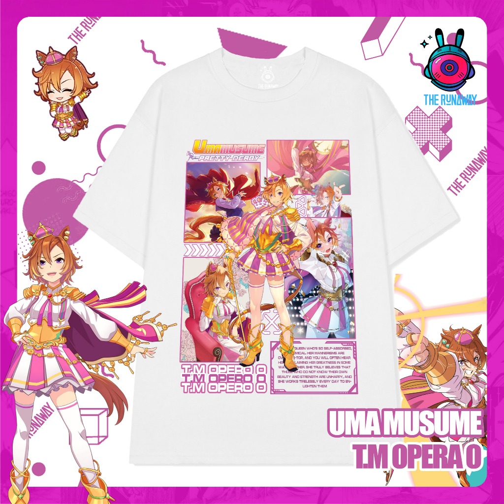 Áo phông Uma Musume: T.M Opera O Maximum cho Nam / Nữ by The Runaway