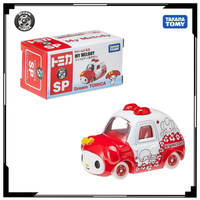 Xe mô hình Tomica DT SP My Melody (Little Red) 842422 Fullbox Chính Hãng Takara Tomy - Victoys
