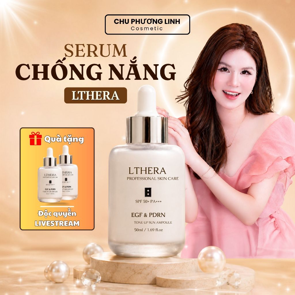 [Mua 1 tặng 2] Serum Chống Nắng Lthera Dưỡng Da, Bảo Vệ Toàn Diện, Kiềm Dầu & Giữ Ẩm – MP1164