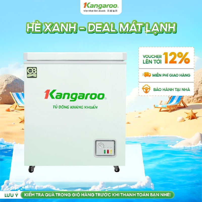 Tủ đông Kangaroo 90 lít KG090C1N - 1 ngăn 1 cánh