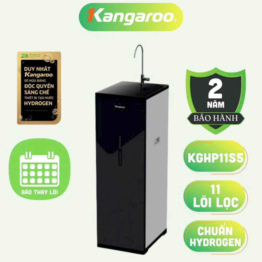 Máy Lọc Nước RO Kangaroo Hydrogen Infinity KGHP11S5 - Máy Lọc Nước Để Gầm Nhỏ Gọn Bổ Sung Hydrogen K