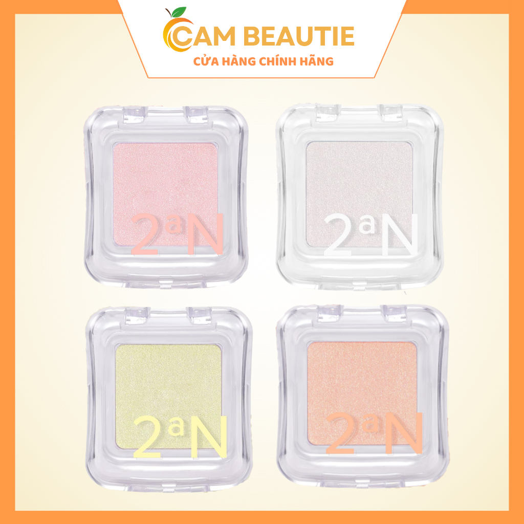 Phấn Bắt Sáng Tạo Hiệu Ứng Căng Bóng 2aN Pure Glass Highlighter Bám Tệp Da Tự Nhiên Hàn Quốc