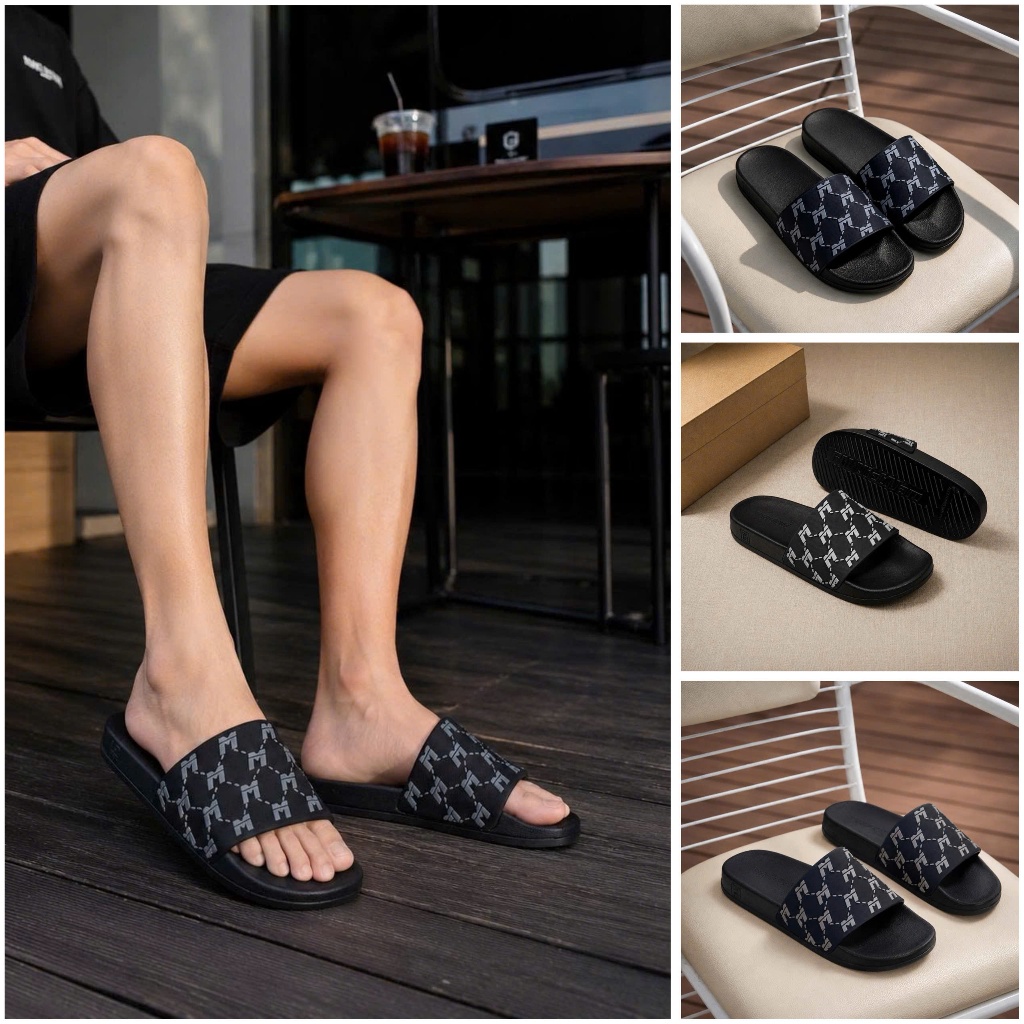 Dép nam, dép nam Fm mẫu mới chất liệu cao su đi êm chân kiểu dáng trẻ dễ phối đồ - va.fashion1993
