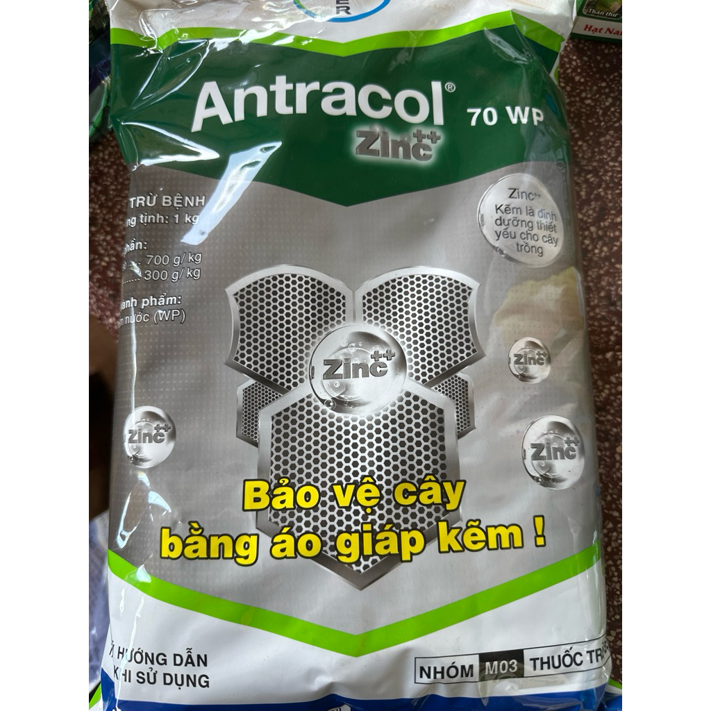 Thuốc trừ bệnh Antracol 70WP BAYER