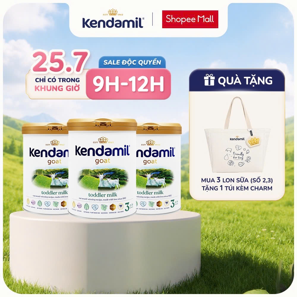 Sữa công thức dê Kendamil Goat số 3 (800g)