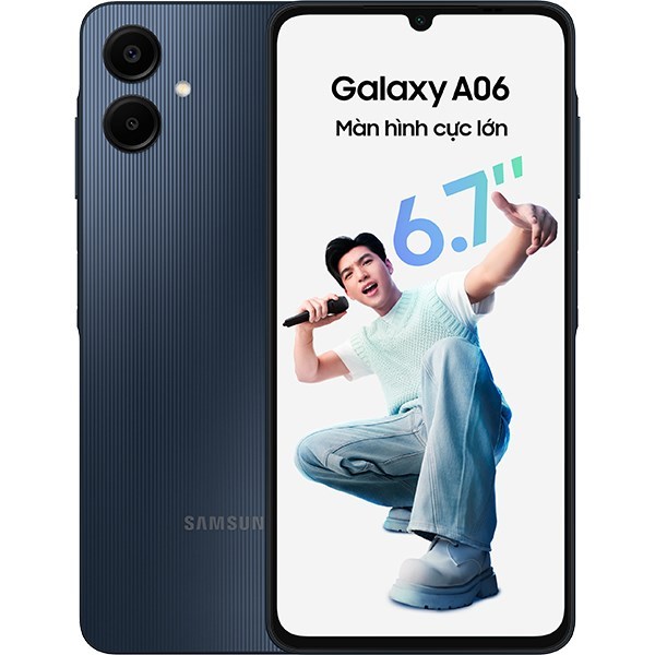 Điện thoại Samsung Galaxy A06 Ram 6GB/128GB máy chính hãng qua sử dụng zin đẹp full chức năng bảo hà