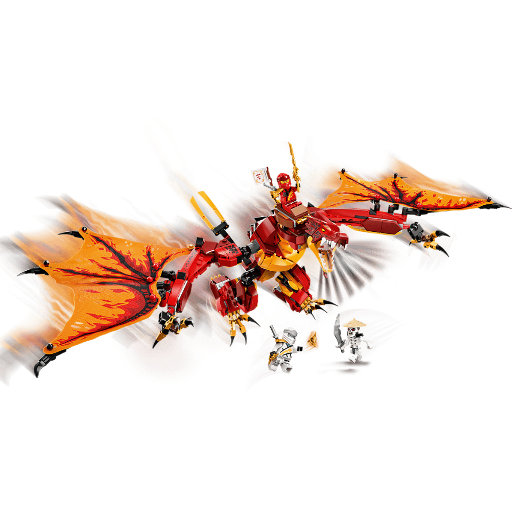 Lego Ninjago Fire Dragon Attack 71753