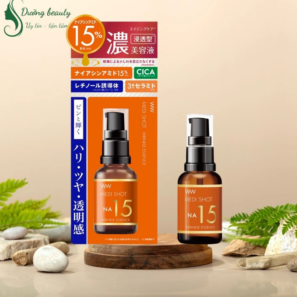 Tinh chất Niacinamide giảm nhăn chuyên sâu Meishoku Medi Shot Na15