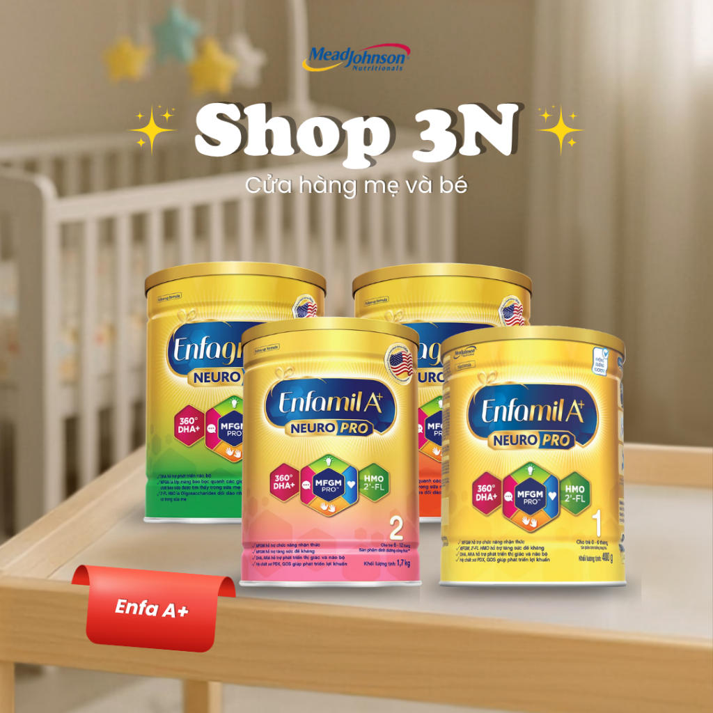 Sữa Bột Enfagrow A+ MFGM Pro & DHA