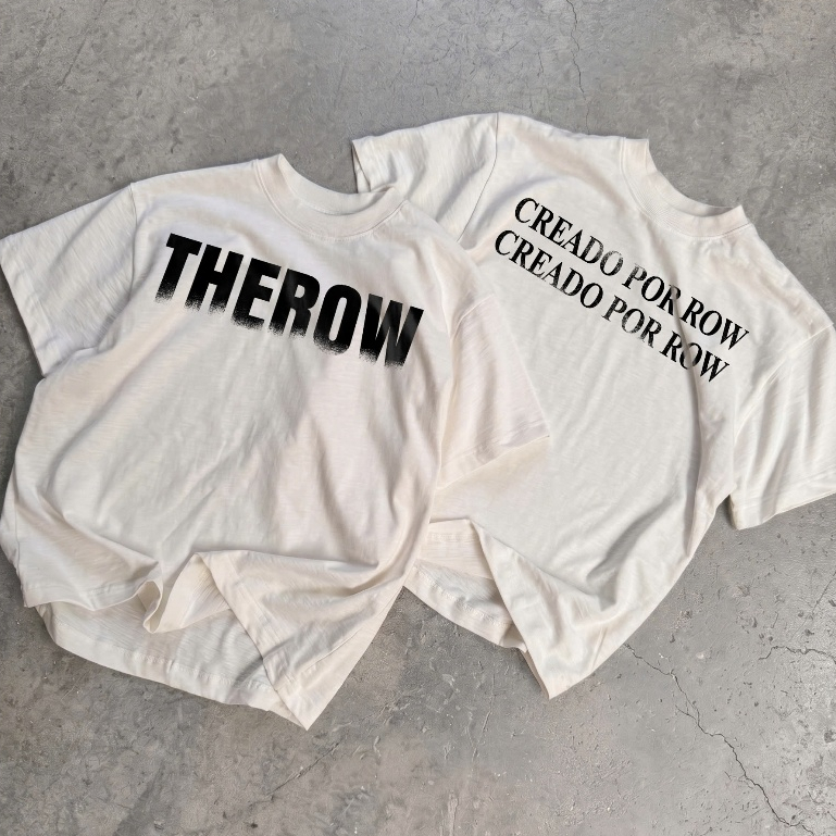 [ Cotton Xược ] TR19 Áo Thun Boxy Vải Slub Mỏng Mát Local Brand THEROW Tay Ngắn Form Rộng Unisex Nam Nữ Hot Trend | BigBuy360 - bigbuy360.vn