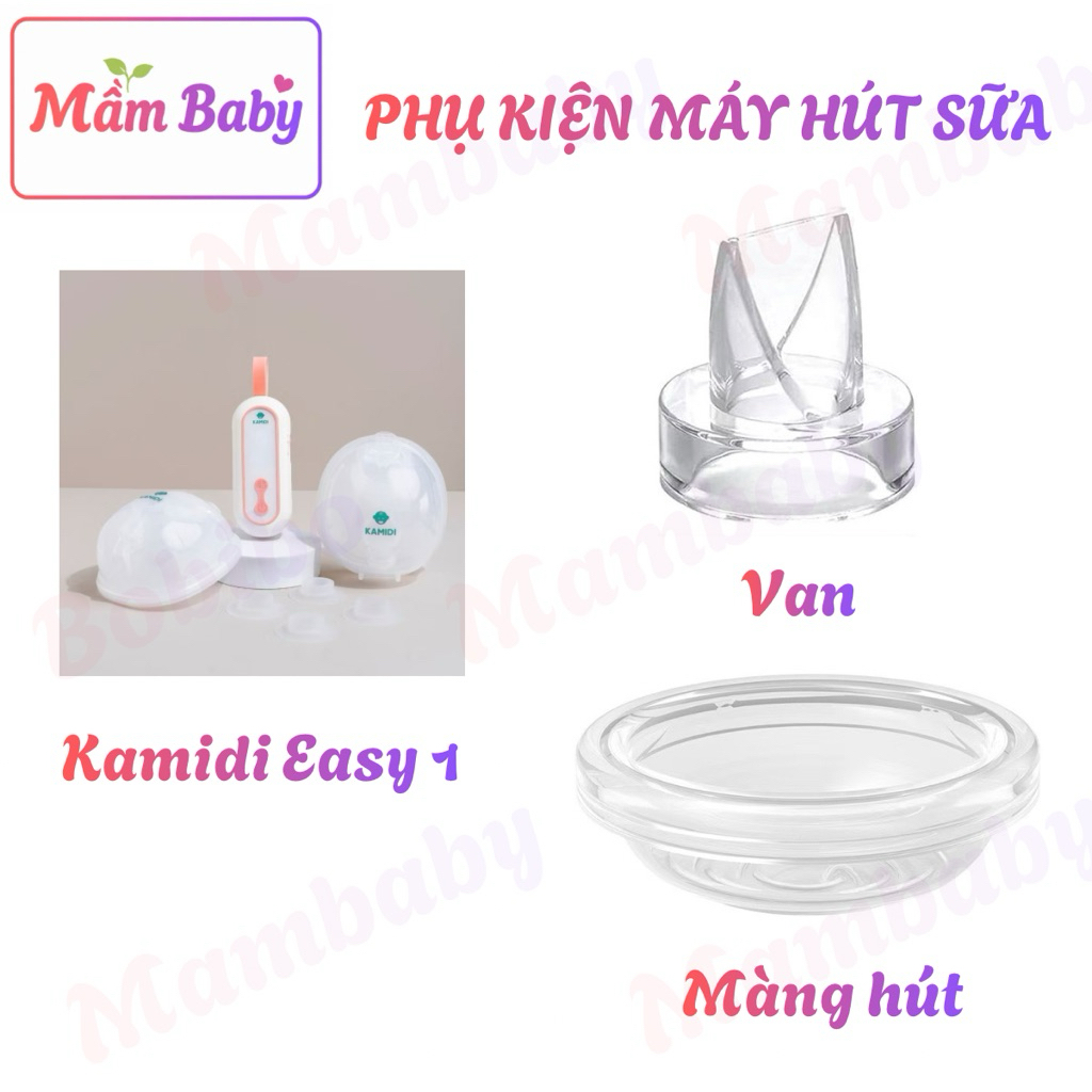 Van và Màng hút máy hút sữa Kamidi Easy 1- Phụ kiện thay thế máy hút sữa Kamidi Easy 1