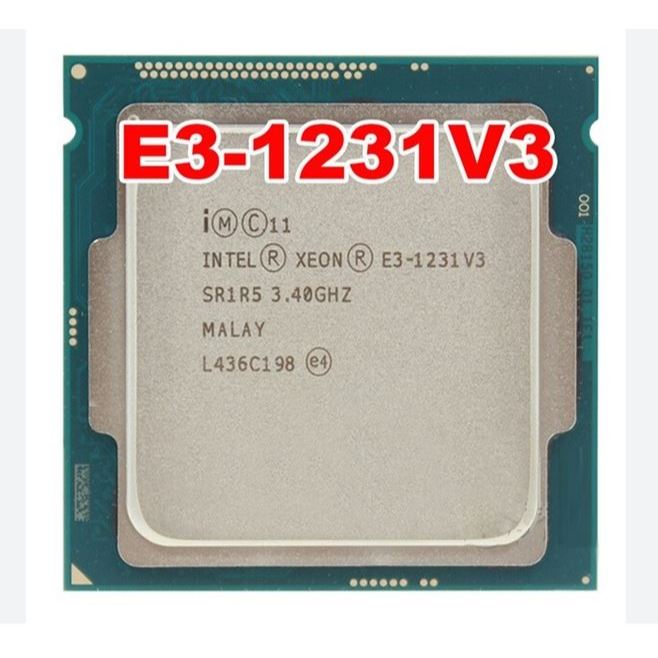 Bộ Vi Xử Lý Intel Xeon E3-1231 V3 4 Nhân 8 Luồng 3.4GHz Turbo 3.8GHz Socket LGA1150 CPU Hiệu Năng Ca