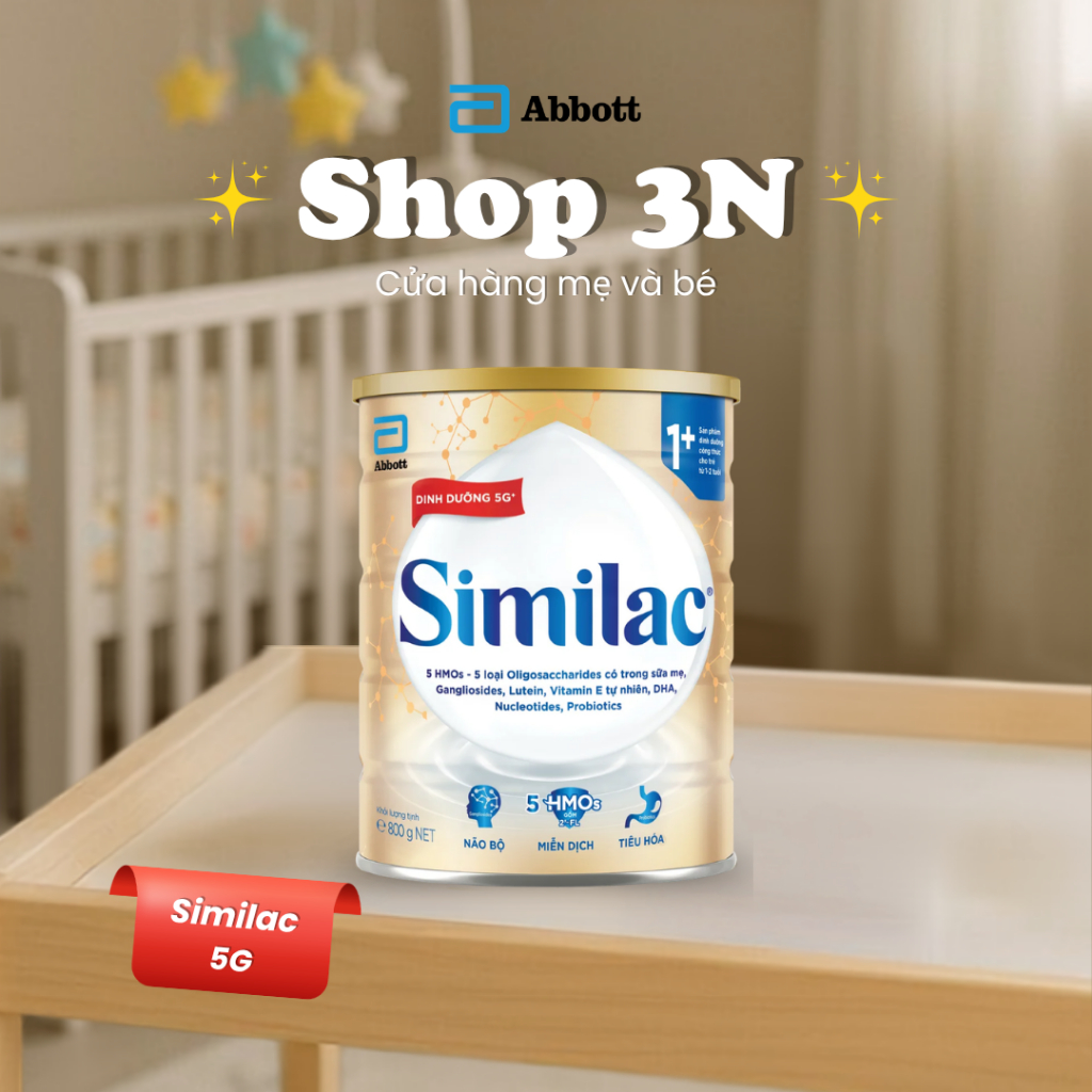 Sữa Bột Abbott Similac 5G 800g