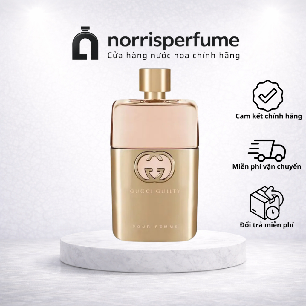 [Chính hãng] Nước Hoa Nữ Gucci Guilty Pour Femme EDP 90ml Fullsize Quyến Rũ, Sang Chảnh & Quý Phái