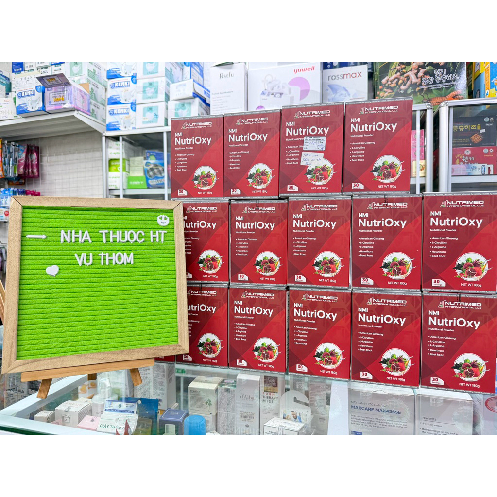 Nutrimed NMI NutriOxy hộp 30 gói -Nhập khẩu Mỹ ( có tách lẻ dùng thử)