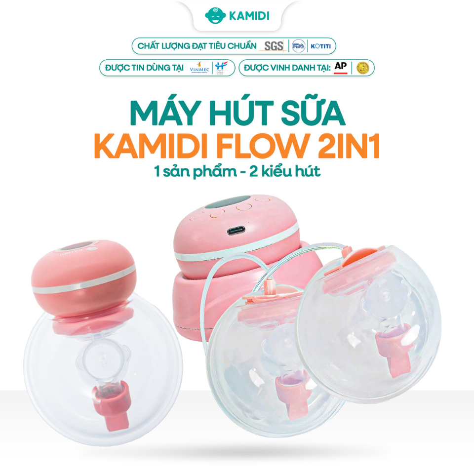 Máy hút sữa Kamidi Flow 2in1