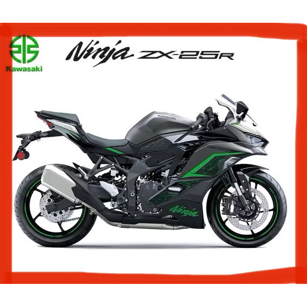 Má phanh trước sau  KAWASAKI ZX25R For Ninja ZX-25R 2021 2022 ZX-25R SE 2021 2022 ZX 250 ZX25R hàng 