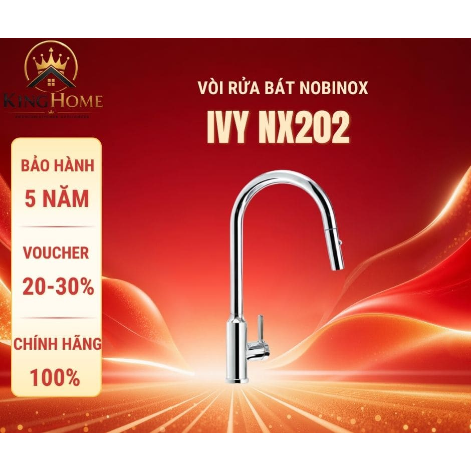 VÒI RỬA BÁT NOBINOX IVY NX202 | Hàng chính hãng NOBINOX