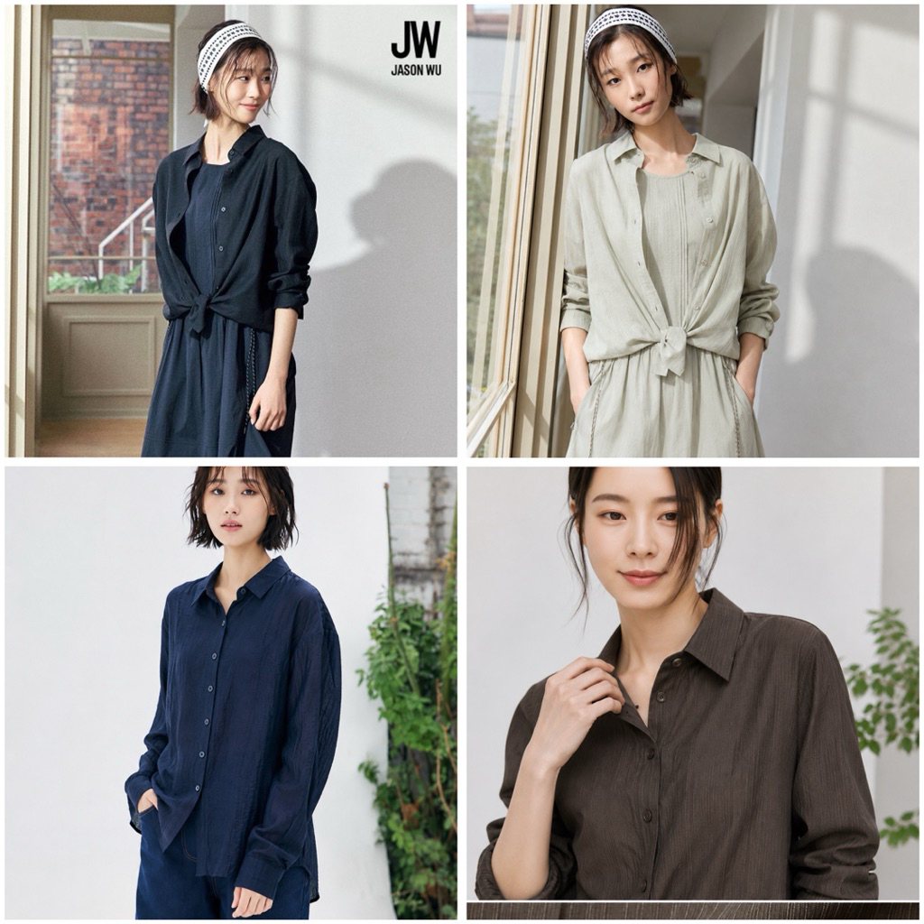 JASON WU NEW JAMIE – ÁO SƠ MI NỮ SHEER CAO CẤP | THANH LỊCH CHUẨN HÀN