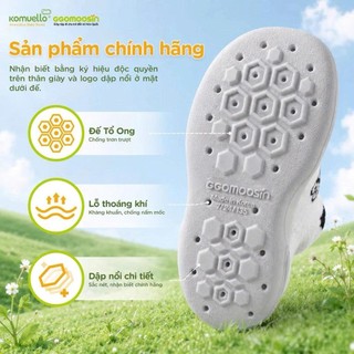 Giày cho bé mới biết đi GGOMOOSIN họa tiết thêu hình con hổ cho bé trai TIGER