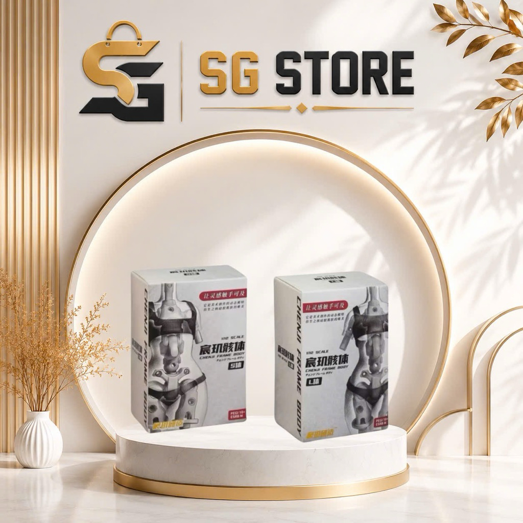 [Sẵn hàng] Body Silicon 1/12 Chenji Dành Cho Model Kit Nữ