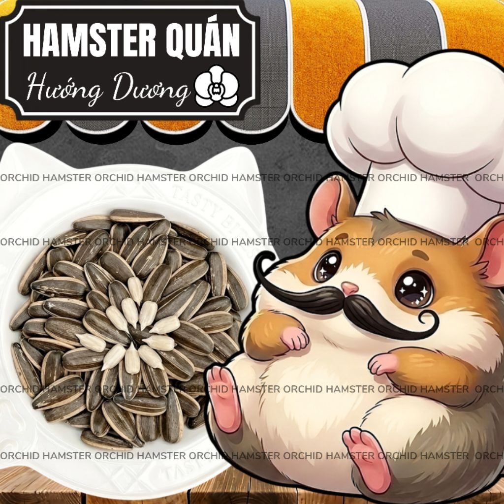 Thức Ăn Hamster Hạt Hướng Dương Cho Hamster/Sóc/Nhím Và Thú Nhỏ