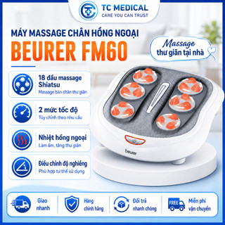 [HOẢ TỐC HCM] Máy Massage chân hồng ngoại cao cấp Beurer FM60 thương hiệu Đức [Chính hãng BH 1 năm]