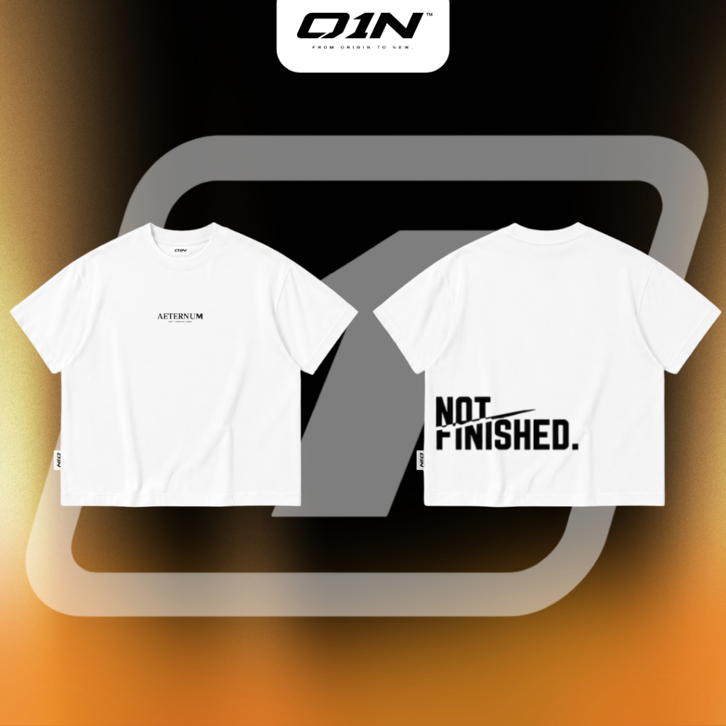O1N TEE STUDIO BOXY - NOT FINISHED
