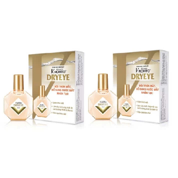 Nước Mắt Nhân V.Rohto Dung Dịch Nhỏ Mắt V.Rohto Dryeye 13Ml