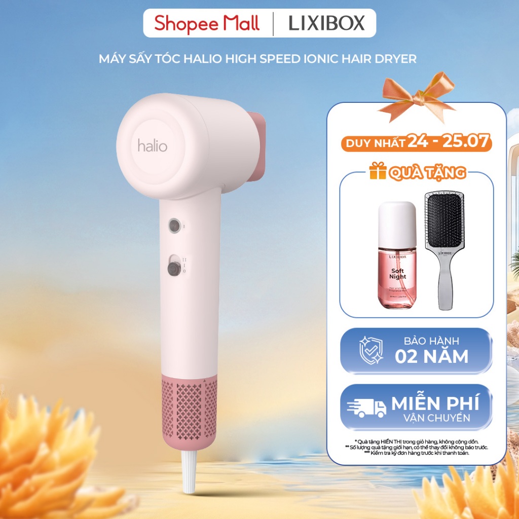 Máy Sấy Tóc Halio High Speed Ionic Hair Dryer | BigBuy360 - bigbuy360.vn