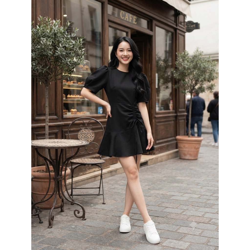 thanh lý đầm thiết kế sz m của EDINI như mới