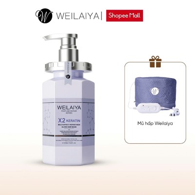 Dầu hấp tóc phục hồi đa tầng Weilaiya chiết xuất nấm Truffle dưỡng tóc chuyên sâu, mượt tóc cho tóc khô xơ chai 450ml