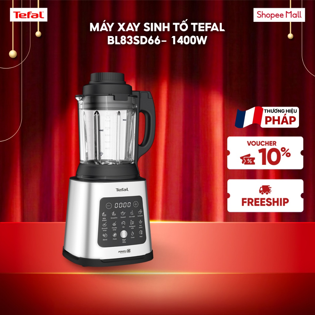 Máy làm sữa hạt, xay nấu đa năng Tefal - BL83SD66 1400W - xay sinh tố