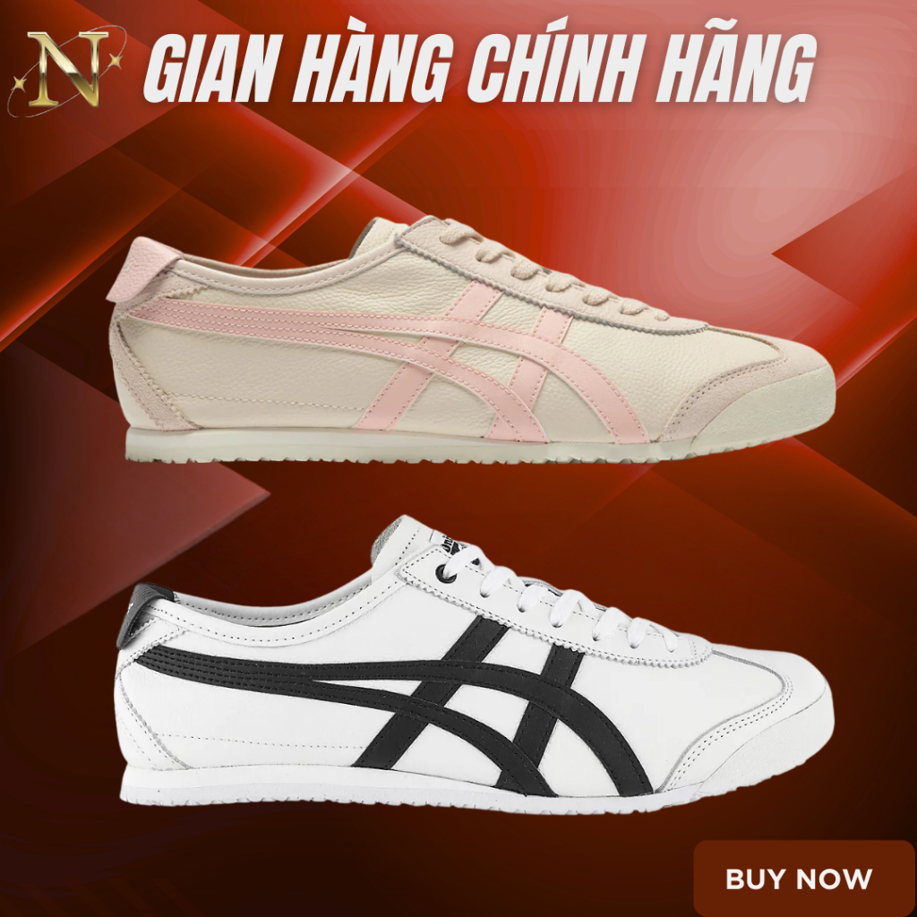 [𝙎𝘼𝙇𝙀 Chính Hãng] Giày_Onitsuka Tiger Tokuten AUTHENTIC. Giày Sneaker Tiger 66 Basic Full Box.