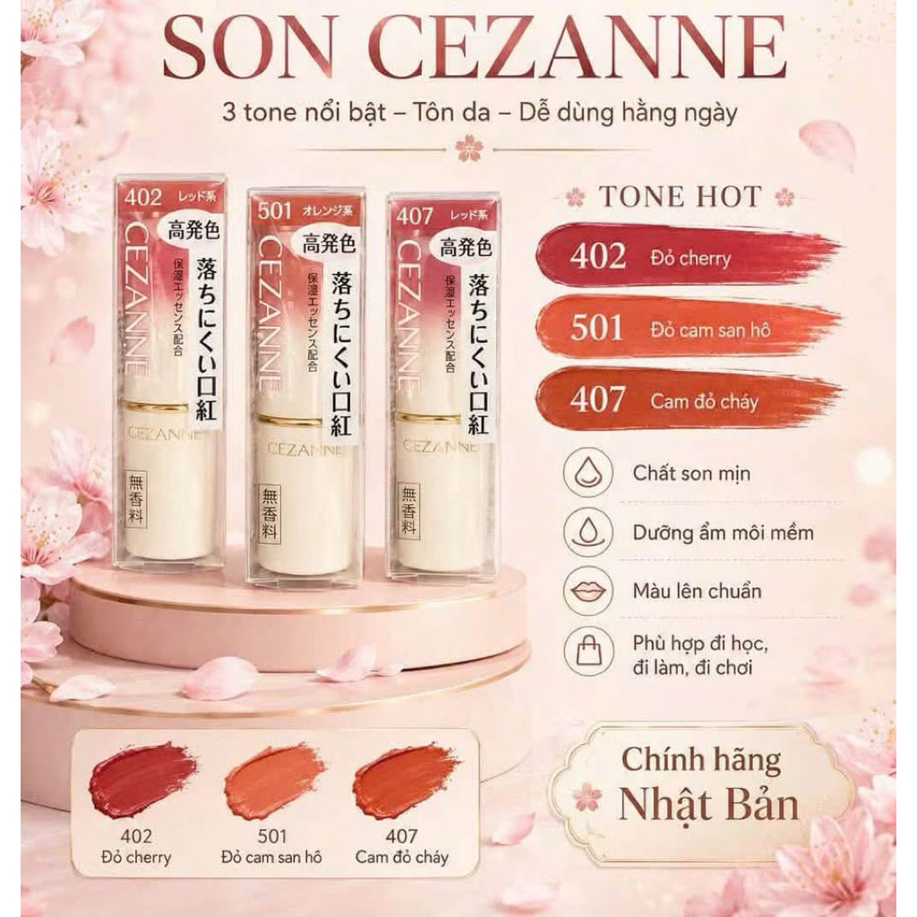 SON CEZANE Nhật