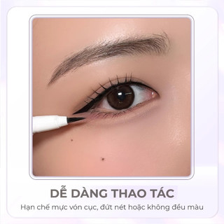 Bút Kẻ Mắt Nét Mảnh, Kháng Nước Karadium Waterproof Brush Liner