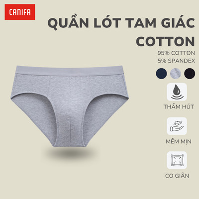 Quần lót tam giác nam CANIFA mềm mại thoáng mát 8UP26A004
