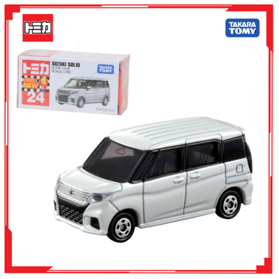 Xe mô hình Tomica No.24 Suzuki Solio 173335 Fullbox Chính Hãng Takara Tomy - Victoys