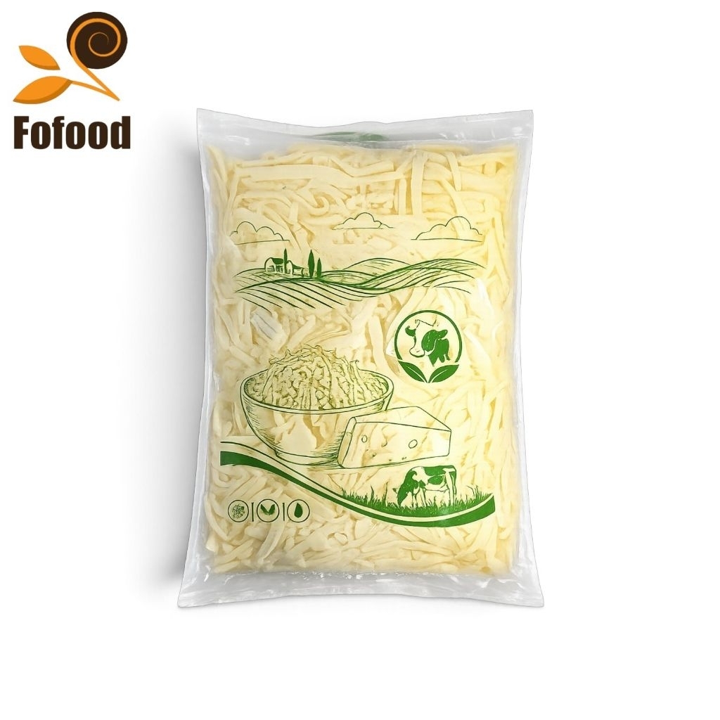 Phô Mai Mozzarella Bào Sợi 2kg Kéo Sợi - Phô Mai Pizza, Bánh Mì, Mì Ý