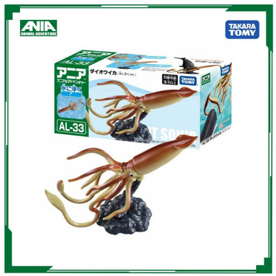 Mô hình Mực khổng lồ ANIA AL-33 Giant Squid [Có thể nổi trên mặt nước] Fullbox Chính hãng TakaraTomy