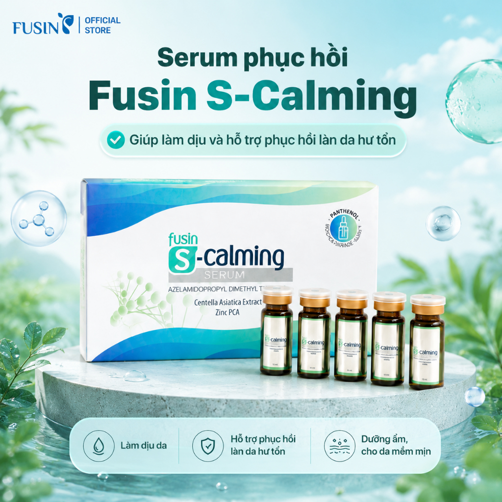 TINH CHẤT PHỤC HỒI FUSIN S-CALMING SERUM