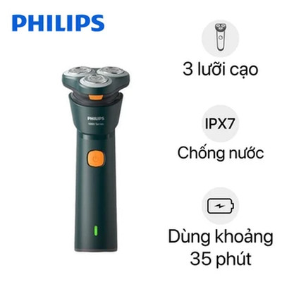 Máy Cạo Râu Khô Và Ướt Philips S1882/00, Cạo Nhanh Hiệu Quả - Hàng Chính Hãng Bảo Hành 24 Tháng