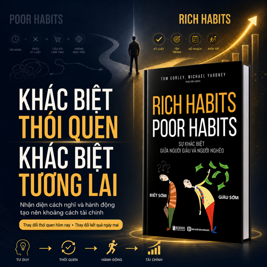 Rich Habits, Poor Habits Khác Biệt Tư Duy Giữa Người Giàu Và Người Nghèo