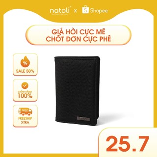 Ví mini nam nữ thương hiệu NATOLI nhiều ngăn cầm tay đựng tiền đựng thẻ cao cấp Ultra Mini Wallet V7