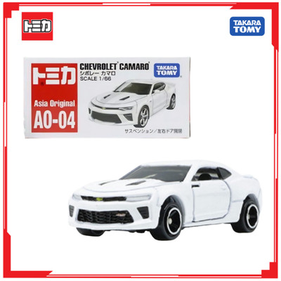 Xe mô hình Tomica (Asia Original) AO-04 Chevrolet Camaro 903987 Fullbox Chính Hãng Takara Tomy