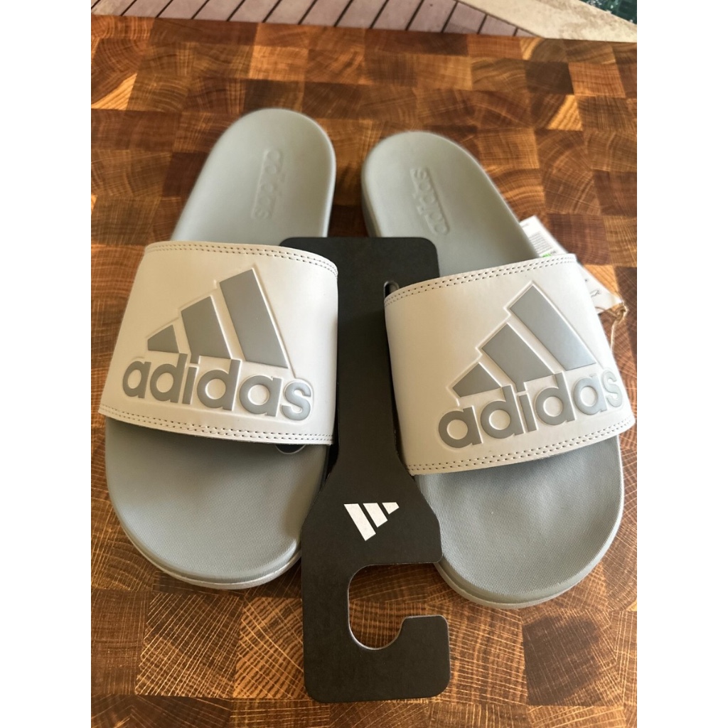 [ CHÍNH HÃNG ] DÉP ADIDAS ADILETTE COMFORT SLIDE GREY CHARCOAL - IG1122